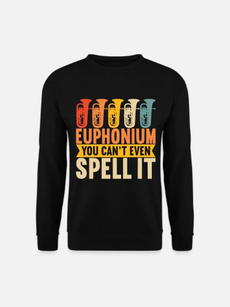 Euphonium Euphonist - Unisex Sweatshirt - black