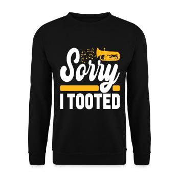 Euphonium Joueur d’euphonium - Sweat-shirt Unisexe - noir - Devant - Alina (178cm) & Michal (187cm)