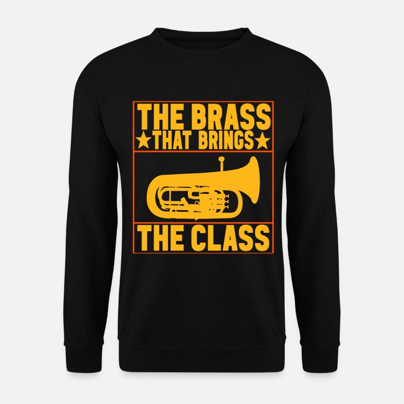 Euphonium Euphoniumspieler - Unisex Pullover - Schwarz