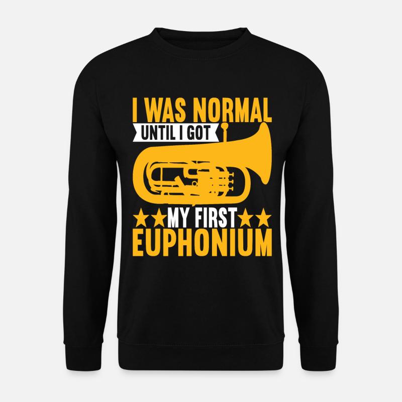 Euphonium Euphoniumspieler - Unisex Pullover - Schwarz