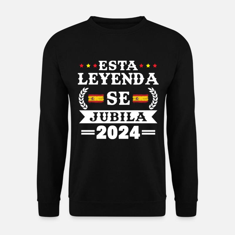 This legend retires 2024 - Unisex Sweatshirt - black