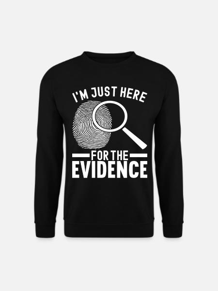 Forensik Forensiker - Unisex Pullover - Schwarz