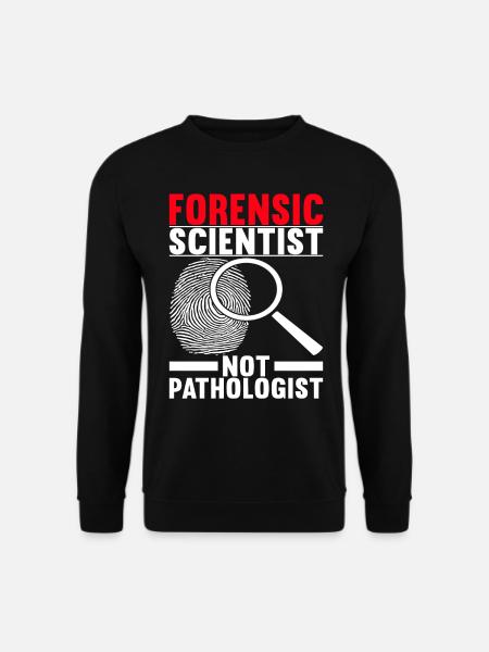 Forensik Forensiker - Unisex Pullover - Schwarz