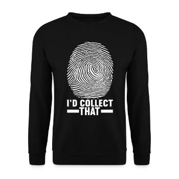 Forensik Forensiker - Unisex Pullover - Schwarz - Vorne - Alina (178cm) & Michal (187cm)