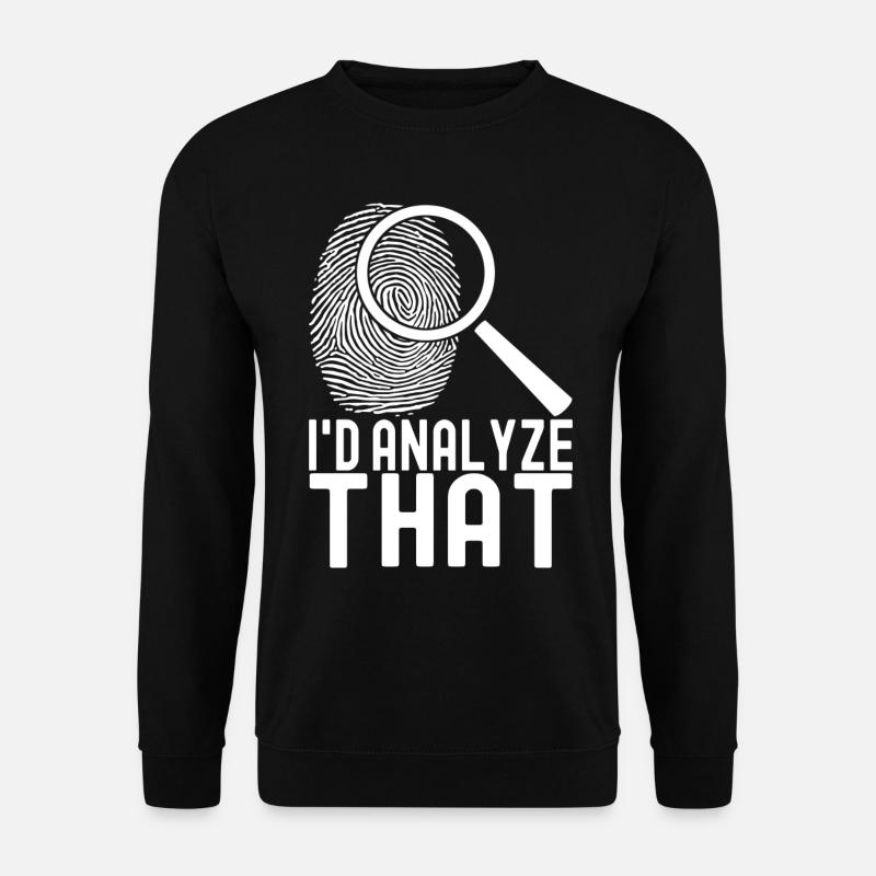 Forensics Forensic Scientist - Unisex Sweatshirt - black