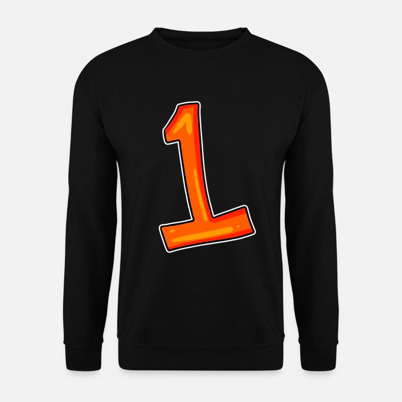 Nummer 1 - Unisex Pullover - Schwarz