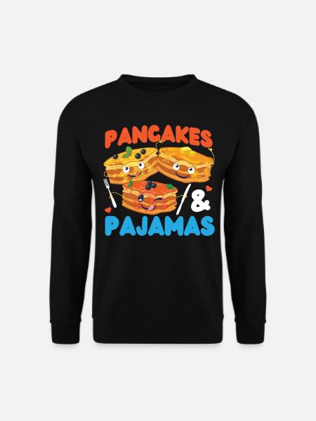 Pancake Lover Kids Pancakes & - Unisex Pullover - Schwarz