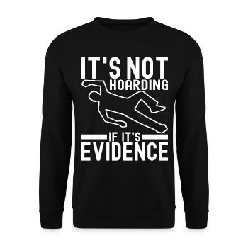 Forensik Forensiker - Unisex Pullover - Schwarz - Vorne - Alina (178cm) & Michal (187cm)