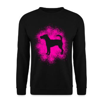 Parson Russell Terrier – Pour les vrais amoureux des chiens - Sweat-shirt Unisexe - noir - Devant - Alina (178cm) & Michal (187cm)