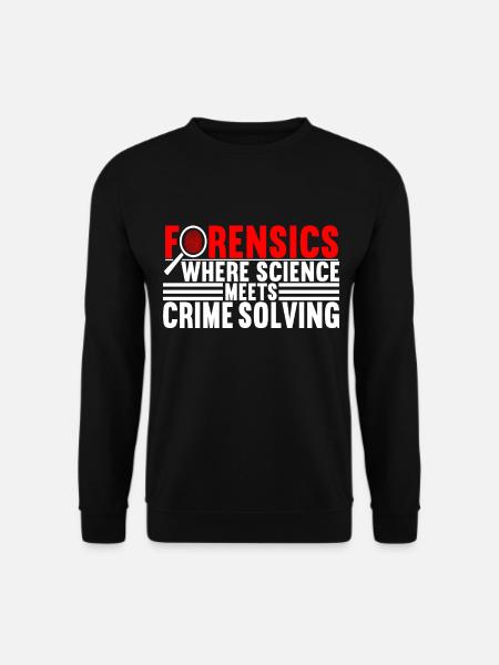 Forensik Forensiker - Unisex Pullover - Schwarz