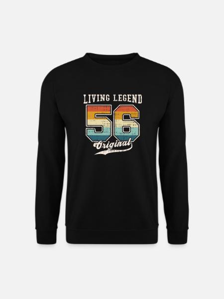 1956 Geburtstag Living Legend Original II - Unisex Pullover - Schwarz