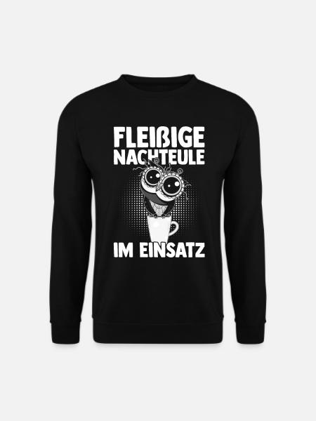 Night Shift Dog Beagle - Unisex Sweatshirt - black
