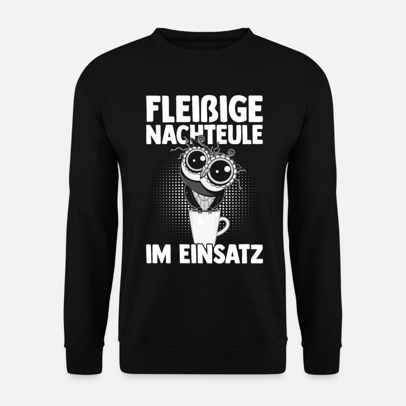Night Shift chien Beagle - Sweat-shirt Unisexe - noir