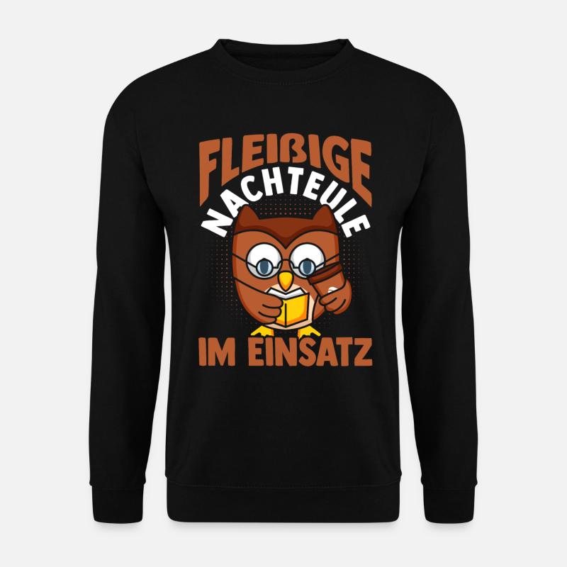 Nachtschicht Hund Beagle - Unisex Pullover - Schwarz