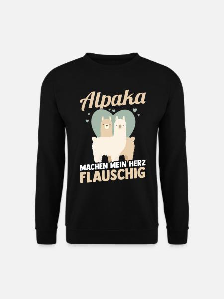 Alpaga - Sweat-shirt Unisexe - noir