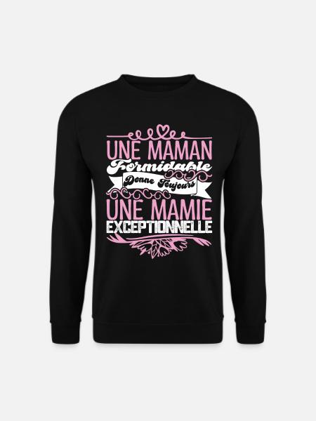 VNFEEB24Grandma Gift- An Exceptional Granny - Unisex Sweatshirt - black