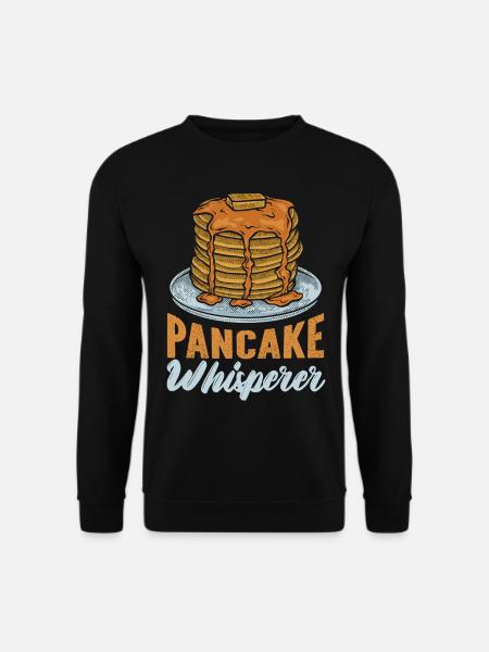 Pancake Lover Kids Pancake - Unisex Sweatshirt - black