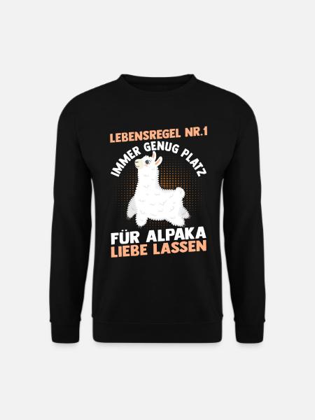 Alpaga - Sweat-shirt Unisexe - noir