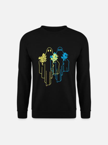 fantômes fantômes fantôme fantôme nature hantée - Sweat-shirt Unisexe - noir
