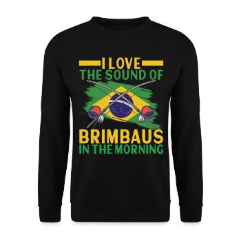 Capoeira Capoeirista - Unisex Sweatshirt - black - Front - Alina (178cm) & Michal (187cm)