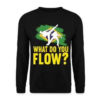 Capoeira Capoeirista - Unisex Pullover - Schwarz - Vorne - Alina (178cm) & Michal (187cm)