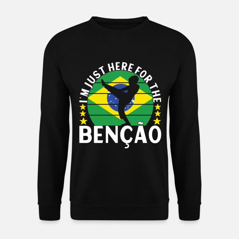 Capoeira Capoeirista - Sweat-shirt Unisexe - noir