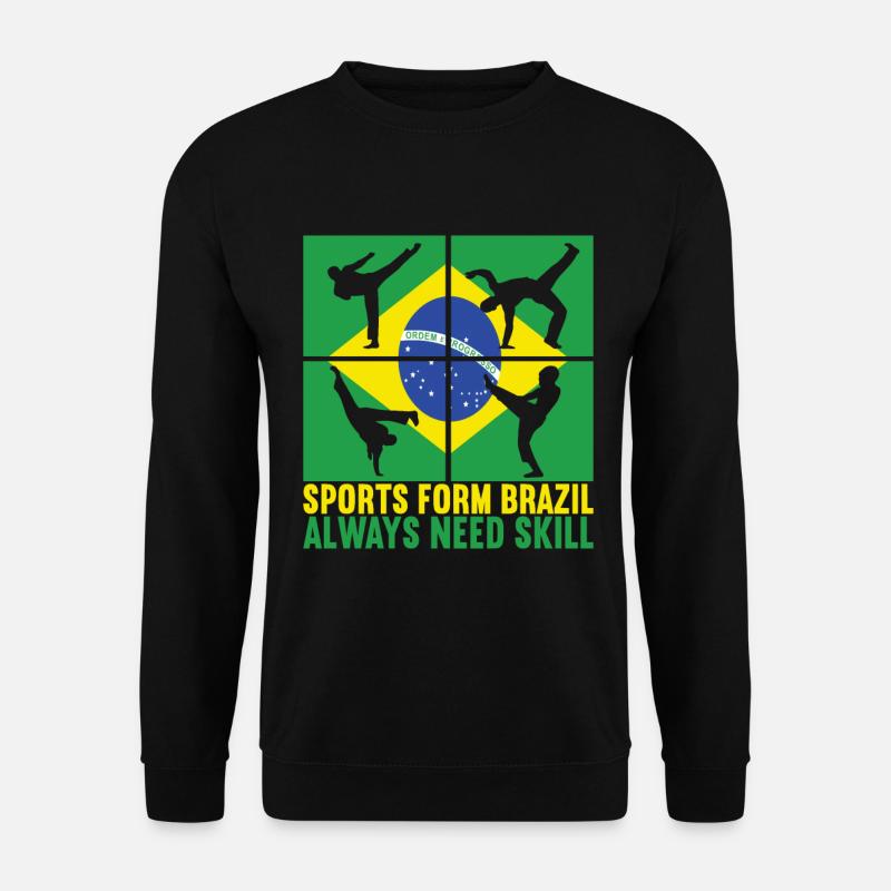 Capoeira Capoeirista - Unisex Pullover - Schwarz