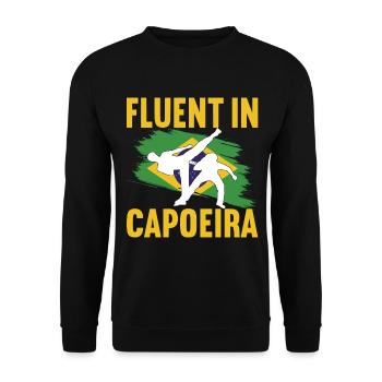 Capoeira Capoeirista - Unisex Pullover - Schwarz - Vorne - Alina (178cm) & Michal (187cm)