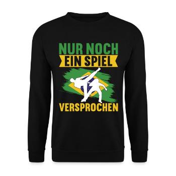 Capoeira Capoeirista - Unisex Pullover - Schwarz - Vorne - Alina (178cm) & Michal (187cm)