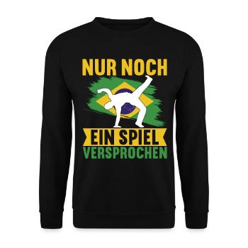 Capoeira Capoeirista - Sweat-shirt Unisexe - noir - Devant - Alina (178cm) & Michal (187cm)