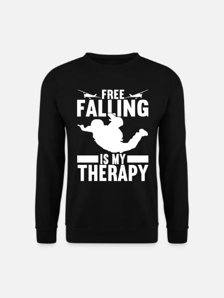 Skydive Skydiver - Unisex Sweatshirt - black