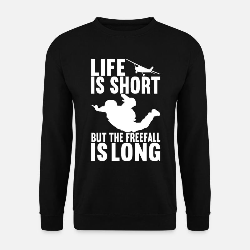 Skydive Skydiver - Unisex Sweatshirt - black