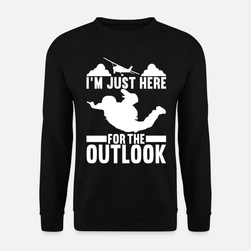 Skydive Skydiver - Unisex Sweatshirt - black