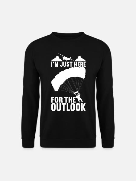 Skydive Skydiver - Unisex Sweatshirt - black