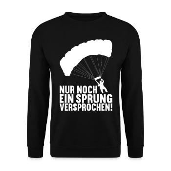 Parachutiste Parachutiste - Sweat-shirt Unisexe - noir - Devant - Alina (178cm) & Michal (187cm)