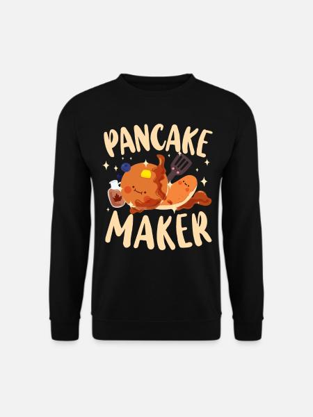 Pancake Lover Kids Pancake Maker - Sweat-shirt Unisexe - noir