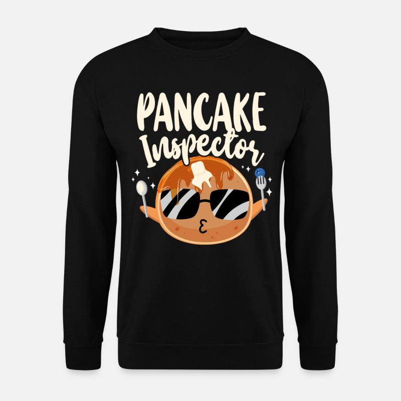 Pancake Lover Kids Pancake - Unisex Sweatshirt - black