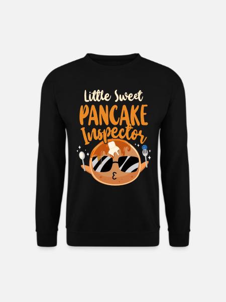Pancake Lover Kids Little Sweet - Unisex Sweatshirt - black