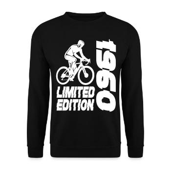 Édition limitée des années 1960 édition limitée anniversaire - Sweat-shirt Unisexe - noir - Devant - Alina (178cm) & Michal (187cm)