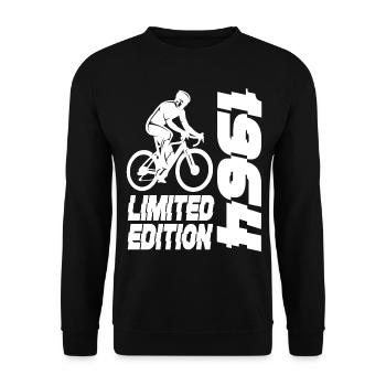 Édition limitée 1964 édition limitée anniversaire - Sweat-shirt Unisexe - noir - Devant - Alina (178cm) & Michal (187cm)