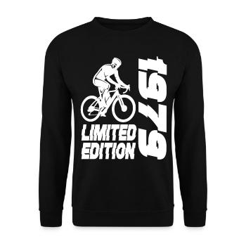 Limited Edition 1979 Limited Edition Bicycle - Unisex Sweatshirt - black - Front - Alina (178cm) & Michal (187cm)