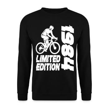 Édition limitée 1984 Vélo en édition limitée - Sweat-shirt Unisexe - noir - Devant - Alina (178cm) & Michal (187cm)