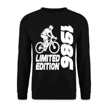 Édition limitée 1986 Vélo en édition limitée - Sweat-shirt Unisexe - noir - Devant - Alina (178cm) & Michal (187cm)