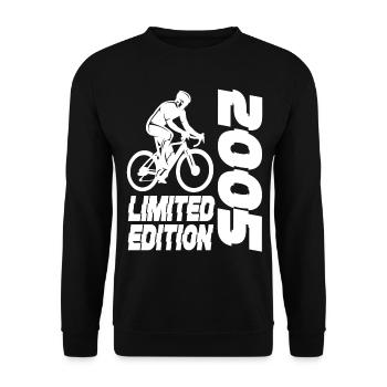 Limited Edition 2005 Limited Edition Fahrrad - Unisex Pullover - Schwarz - Vorne - Alina (178cm) & Michal (187cm)