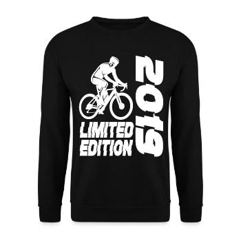 Limited Edition 2019 Limited Edition Fahrrad - Unisex Pullover - Schwarz - Vorne - Alina (178cm) & Michal (187cm)