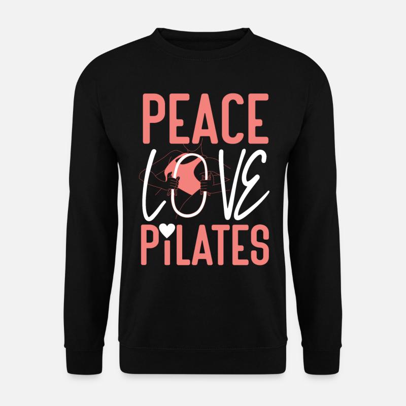 Pilates Instructor Teacher Girl - Unisex Pullover - Schwarz