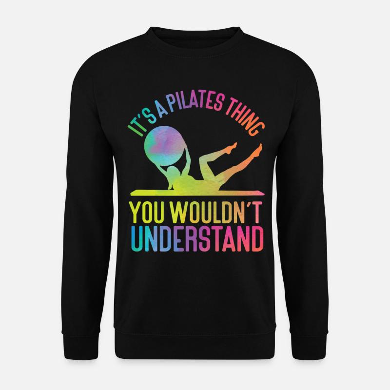 Pilates Instructor Teacher - Unisex Pullover - Schwarz