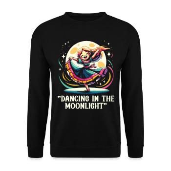 Songtexte Musikliebhaber Songwriter Musikfestival - Unisex Pullover - Schwarz - Vorne - Alina (178cm) & Michal (187cm)