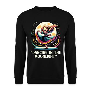 Songtexte Musikliebhaber Songwriter Musikfestival - Unisex Pullover - Schwarz - Vorne - Alina (178cm) & Michal (187cm)