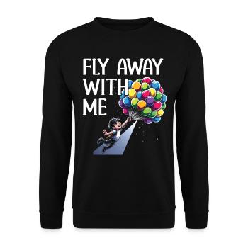 Songtexte Musikliebhaber Songwriter Musikfestival - Unisex Pullover - Schwarz - Vorne - Alina (178cm) & Michal (187cm)